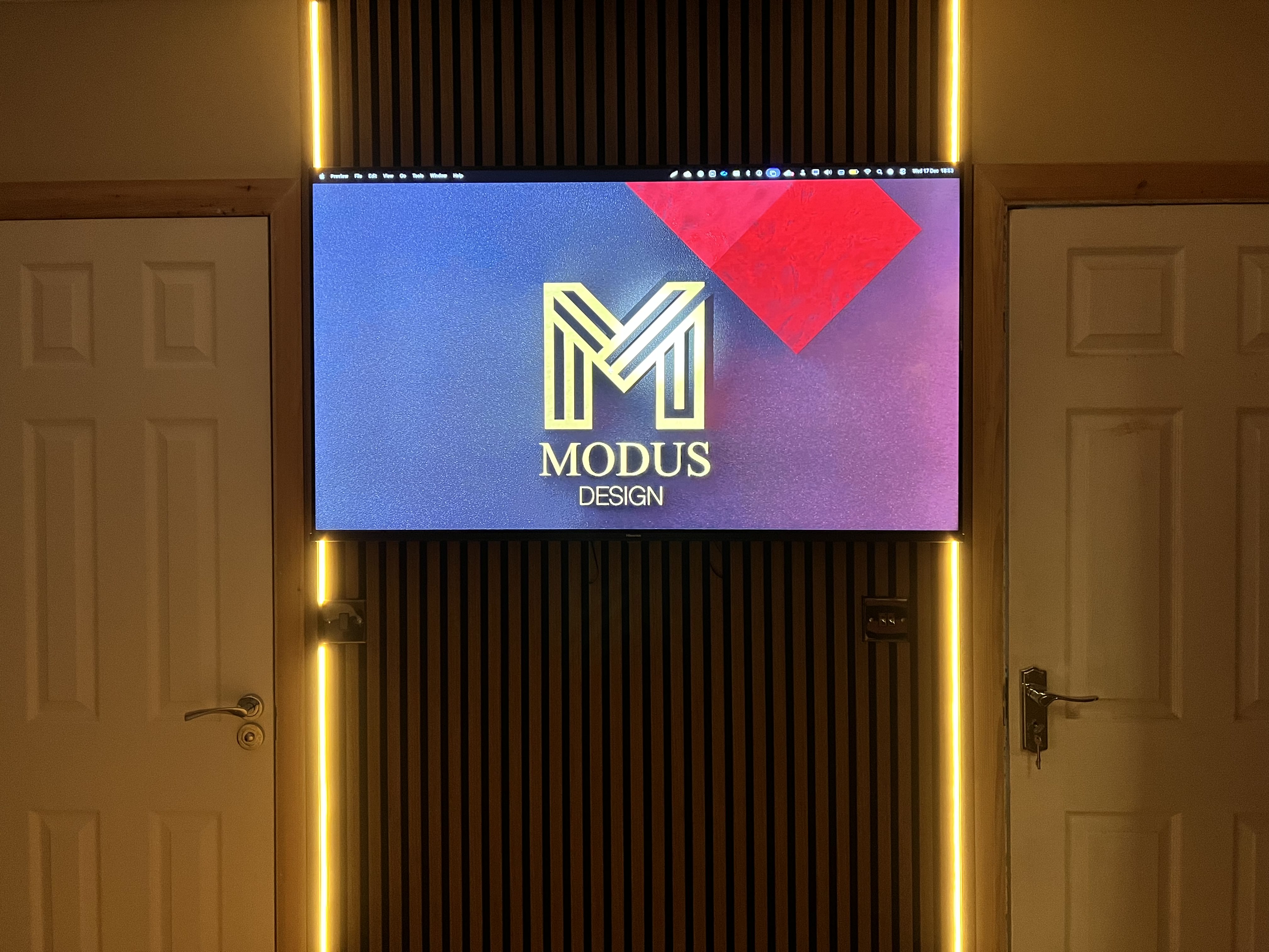 The Cinema Media Wall